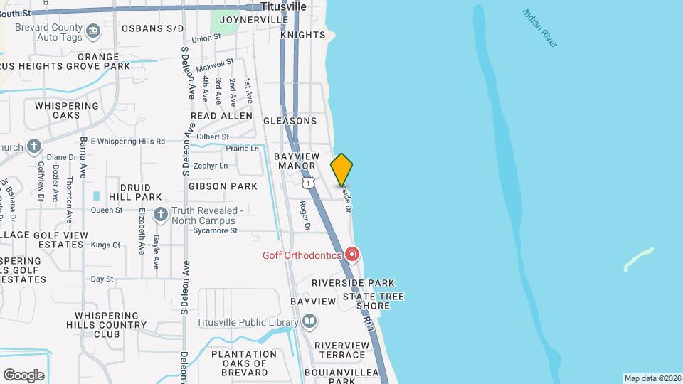 1428 Riverside Dr Map and Location Details