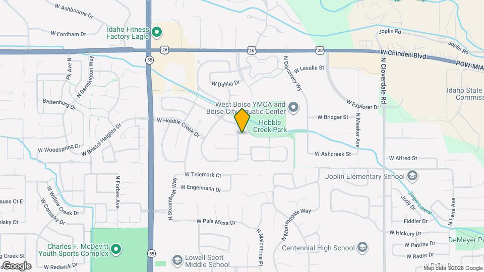 5824 N Dalspring Ave Map and Location Details