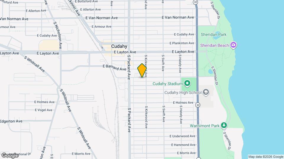 3663A E Munkwitz Ave, Unit Upper Map and Location Details
