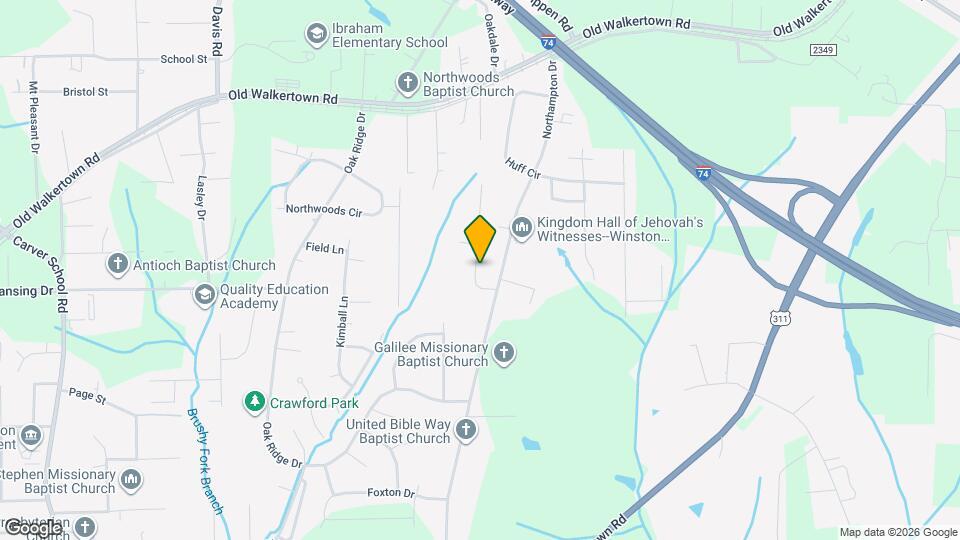 4207 Garden St Map and Location Details