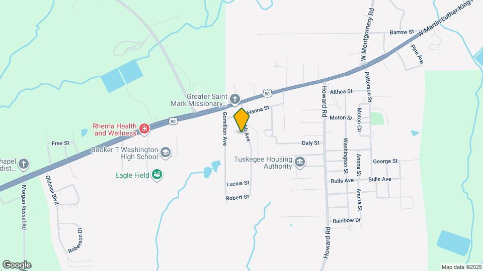 208 Webb Ave Map and Location Details