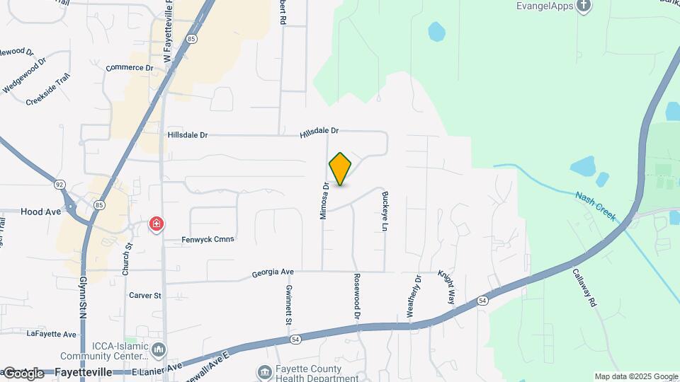 540 Hillsdale Dr Map and Location Details
