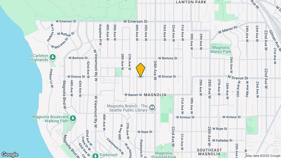 3517 W Dravus St Mapa y Detalles de la Ubicación