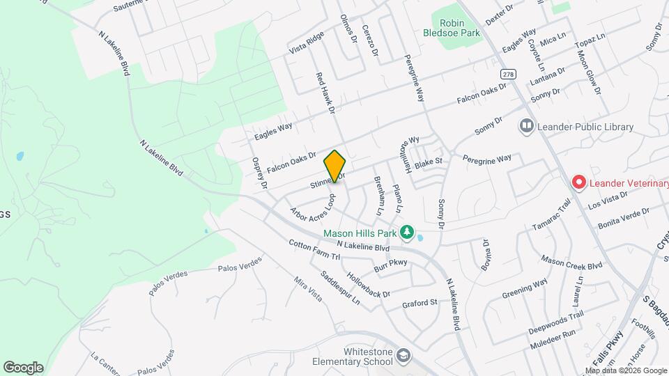 1313 Arbor Acres Loop Map and Location Details