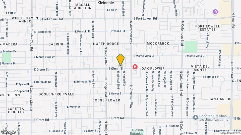 2806-2810 N Winstel Blvd Mapa y Detalles de la Ubicación