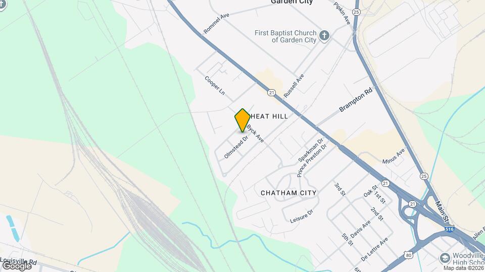 213 Olmstead Dr Map and Location Details