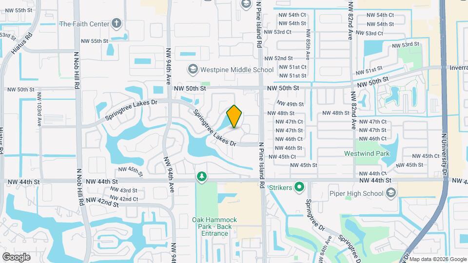 4644 NW 90th Ave Map and Location Details