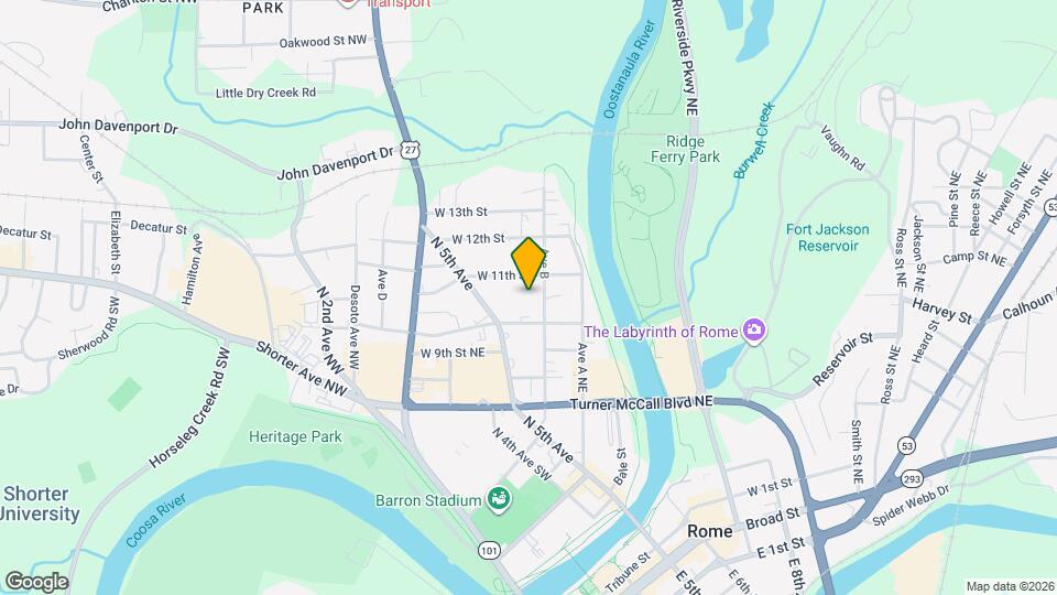 511 W 11th St Map and Location Details