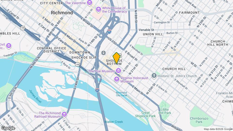 1809-1813 E Franklin St Map and Location Details