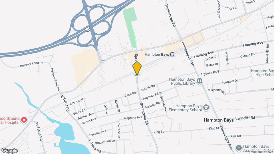 Hampton Bays Apartments Map and Location Details