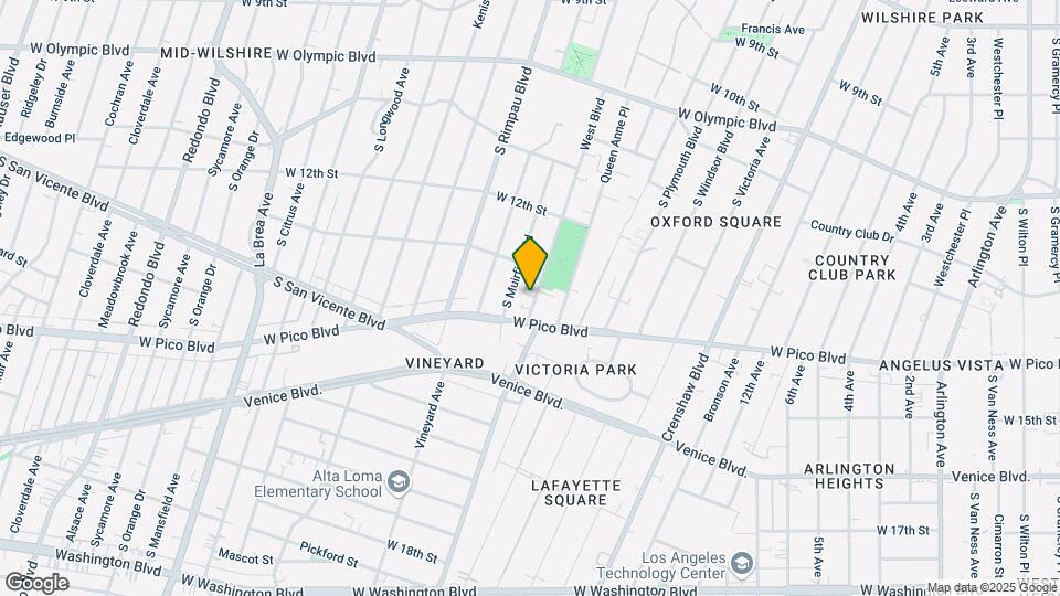 1277 S West Blvd Mapa y Detalles de la Ubicación