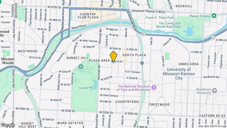5105-5107 Wyandotte St Map and Location Details