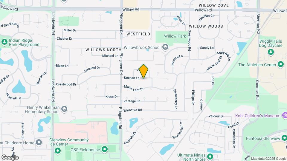 3611 Keenan Ln Map and Location Details