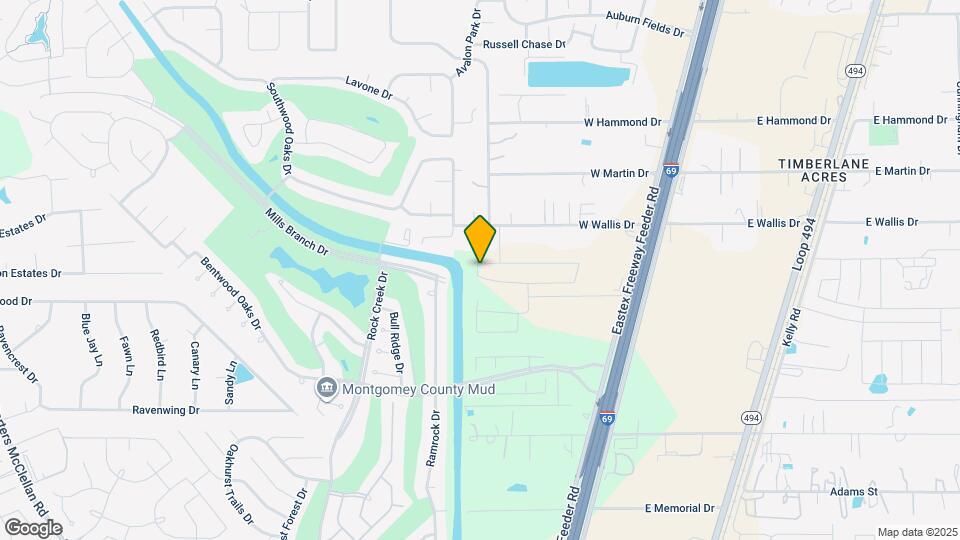 21407 Austell Pond Dr Map and Location Details