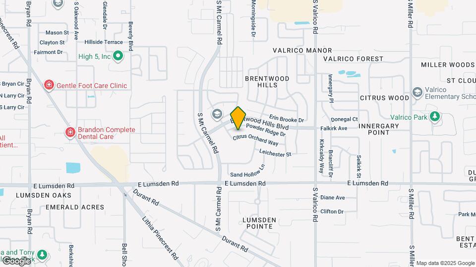 1818 Citrus Orchard Way Map and Location Details