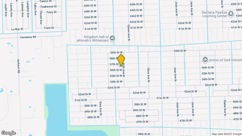 3302 56th St W Map and Location Details