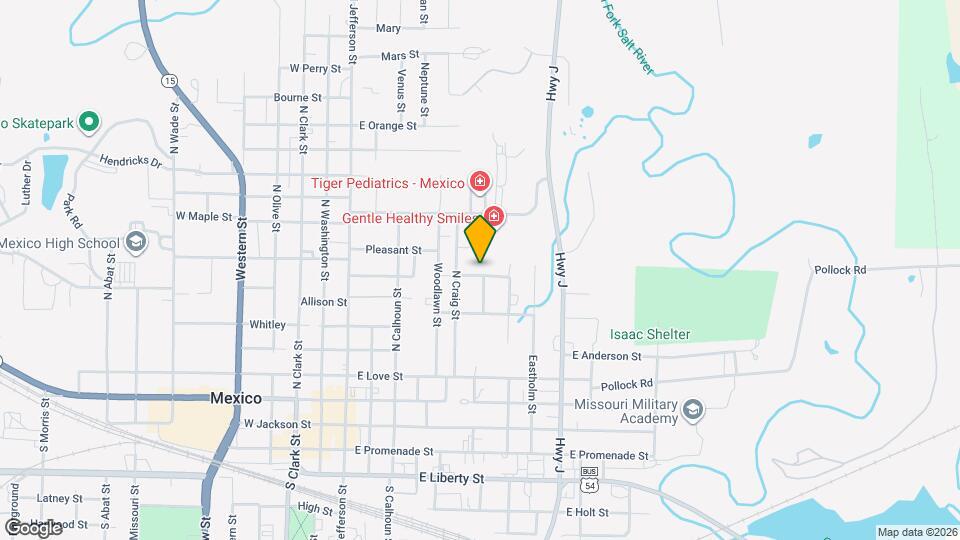 701 Baker St Map and Location Details