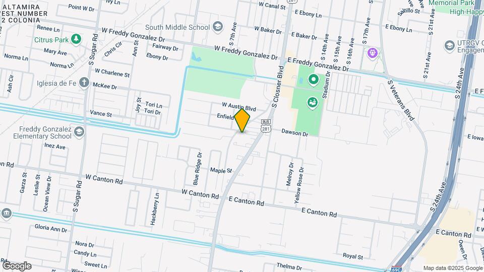 2202 S Tourist Dr, Unit 402. Mapa y Detalles de la Ubicación