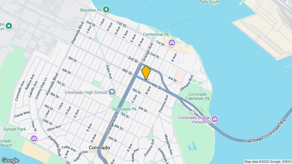 409 C Ave Map and Location Details