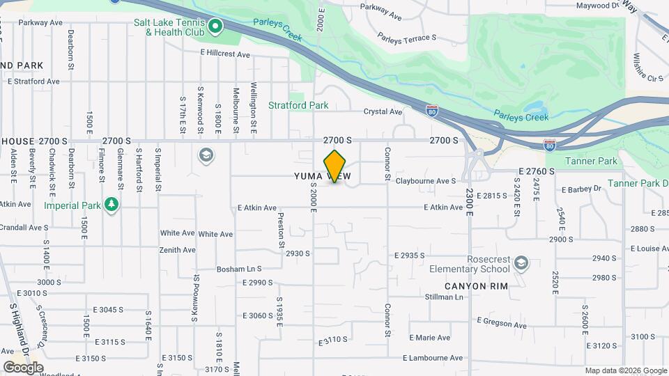 2036 Highland View Cir Map and Location Details