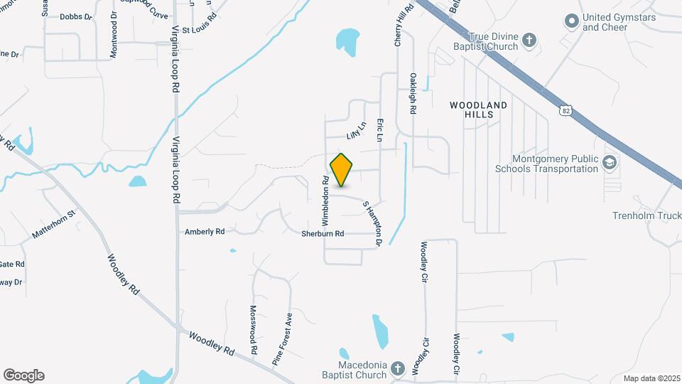 6115 S Hampton Dr Map and Location Details