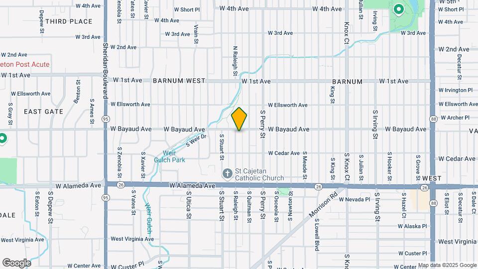 120 S Raleigh St Map and Location Details