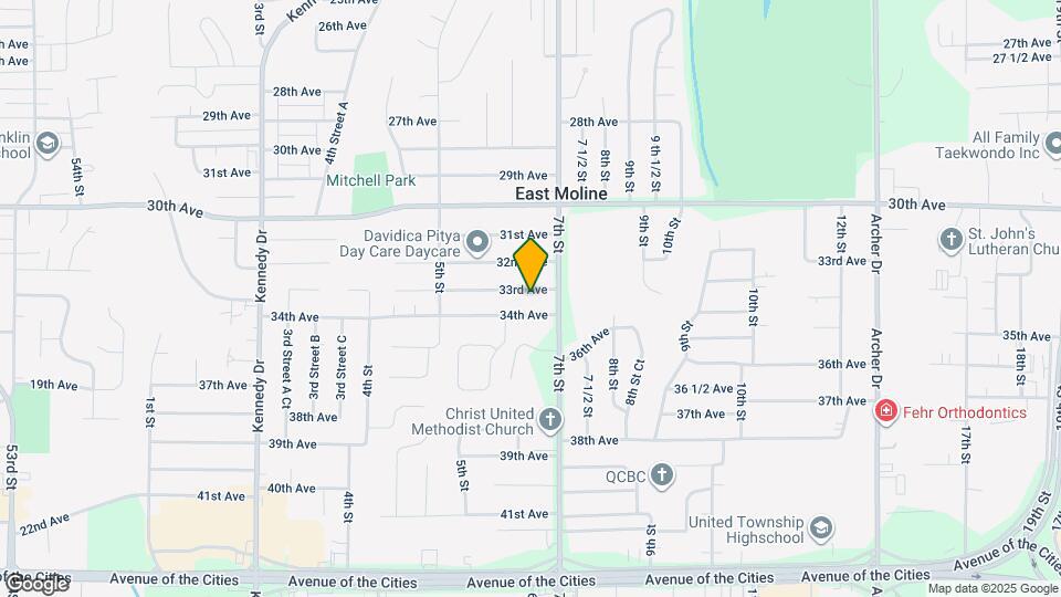 626 33rd Ave Map and Location Details