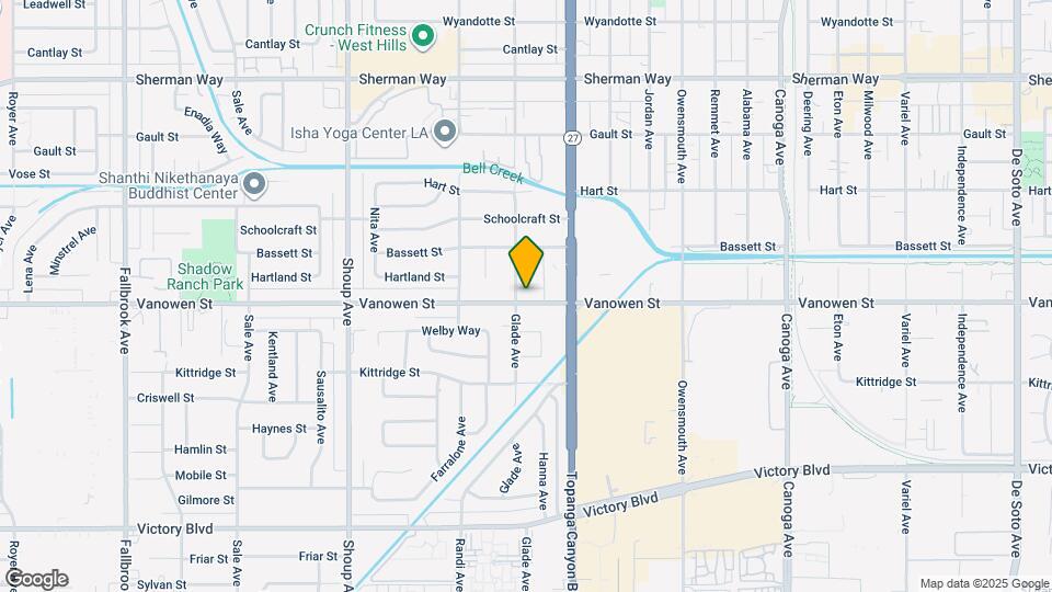 22051 Vanowen St Mapa y Detalles de la Ubicación