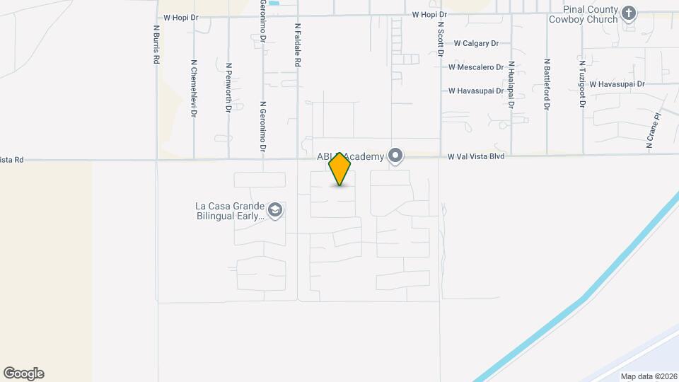 1139 W Sand Cyn Ct Map and Location Details