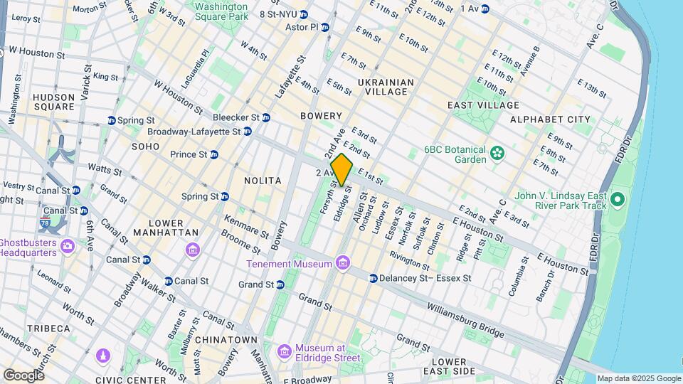 237-239 Eldridge St Map and Location Details