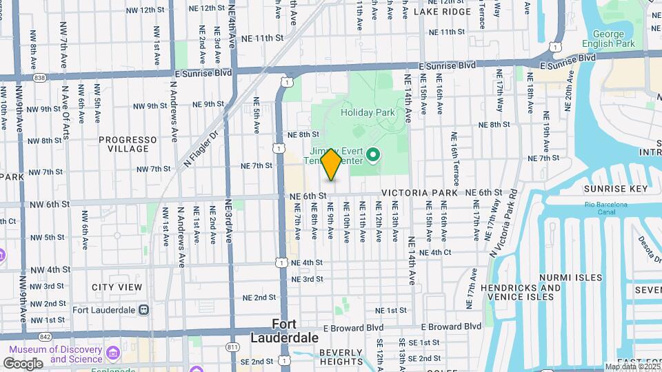 615-617 NE 9th Ave Map and Location Details