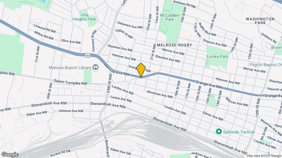 2118 Melrose Ave NW Map and Location Details
