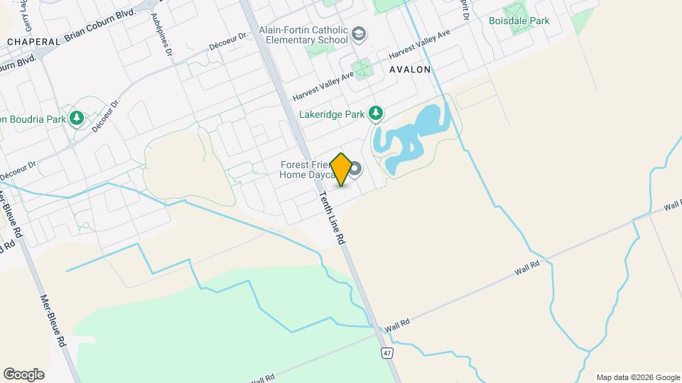 216 Shallow Pond Pl Map and Location Details