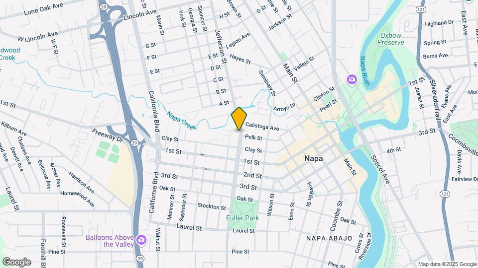 1219 Jefferson St Mapa y Detalles de la Ubicación