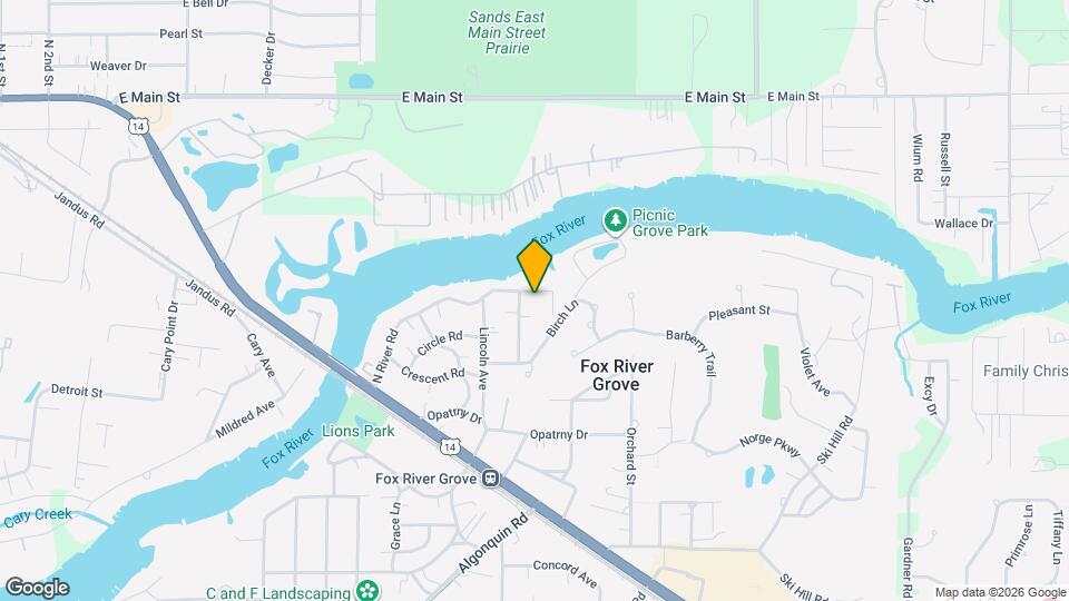 503 N River Rd Map and Location Details