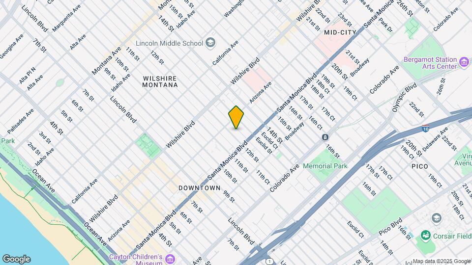 1327 12th St Map and Location Details