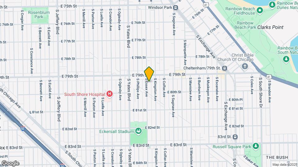 7927-7949 S Essex Ave Map and Location Details