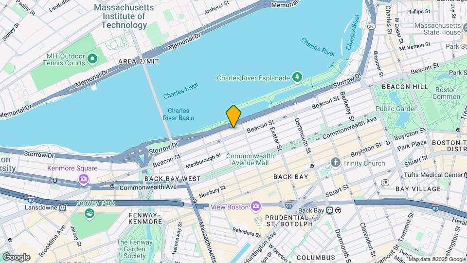 350 Beacon St-Unit -PH Map and Location Details