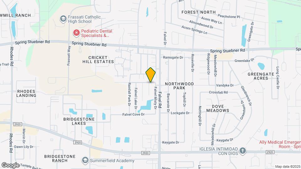 21650 Falvel Sunset Ct Map and Location Details