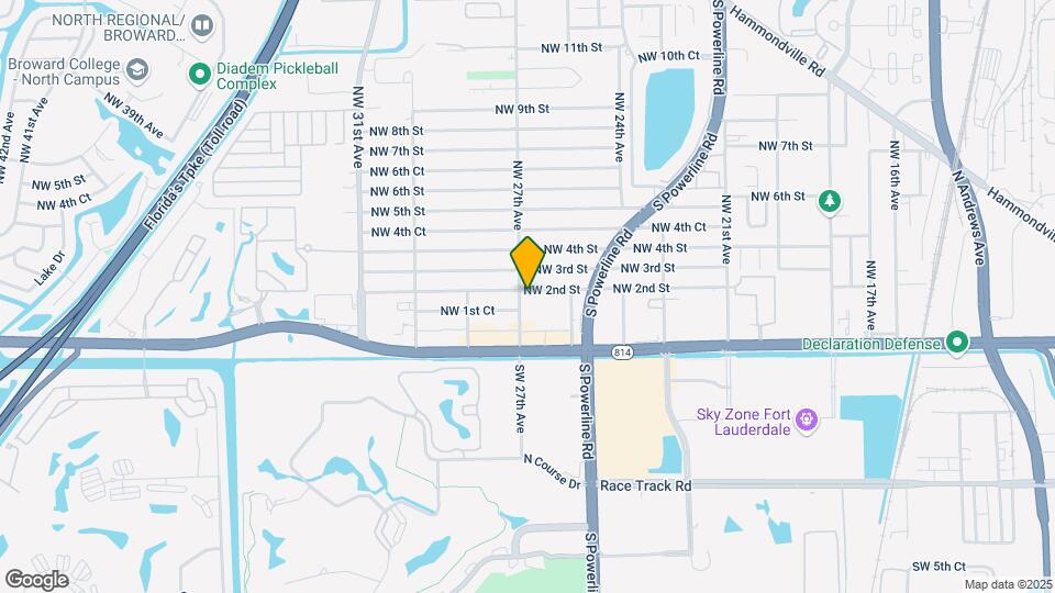 2640 NW 2nd St Mapa y Detalles de la Ubicación