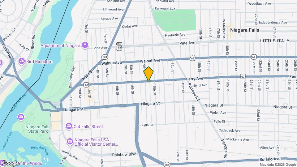 907 Ferry Ave Mapa y Detalles de la Ubicación