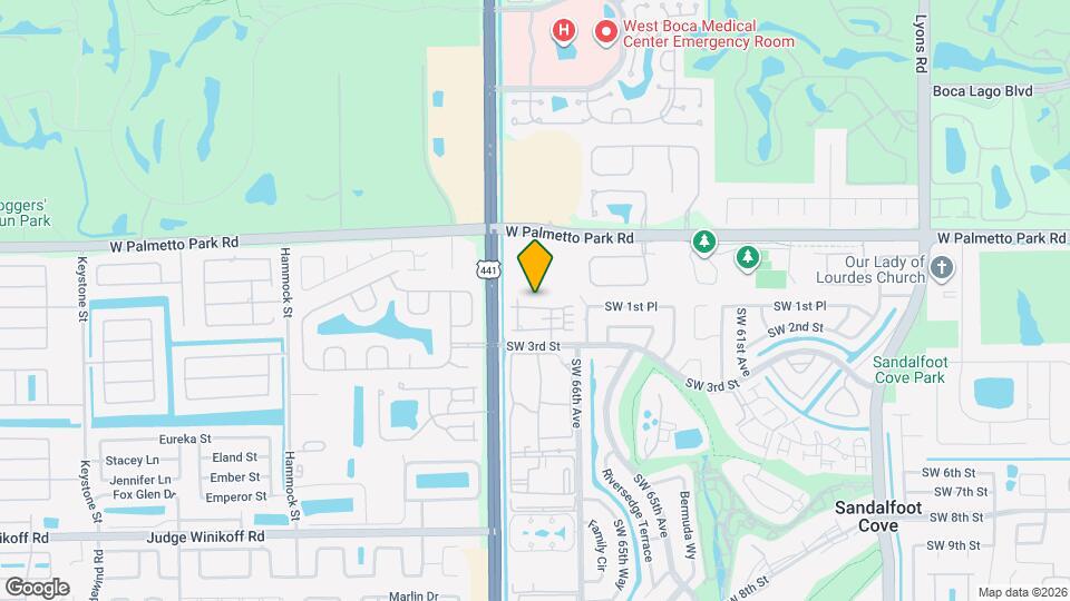 22200 Boca Rancho Dr Mapa y Detalles de la Ubicación