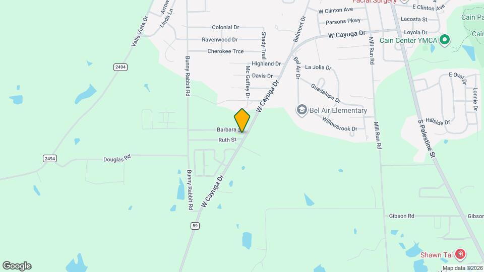 1004 W Cayuga Dr Map and Location Details