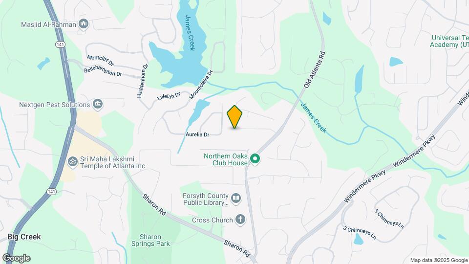 2635 Azalea Bluff Dr Map and Location Details
