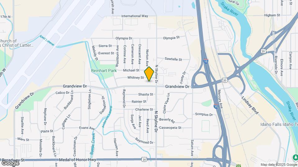 1646 Grandview Dr, Unit #2 Map and Location Details