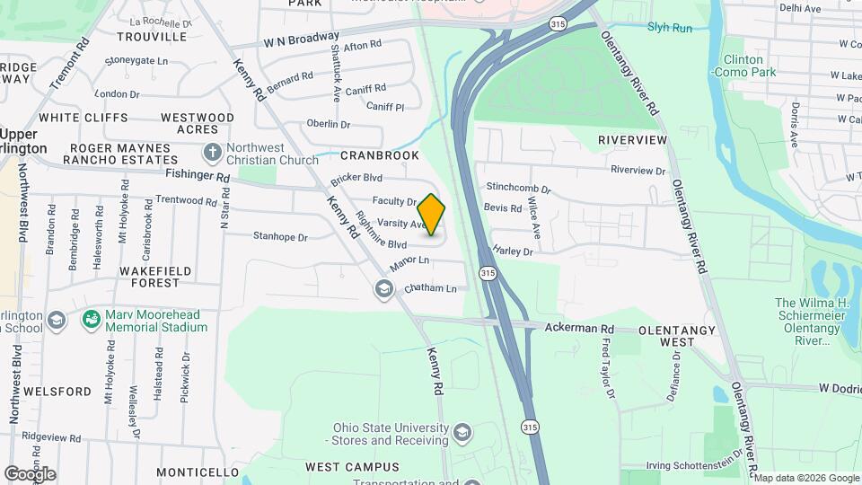 3042 Rightmire Blvd Map and Location Details