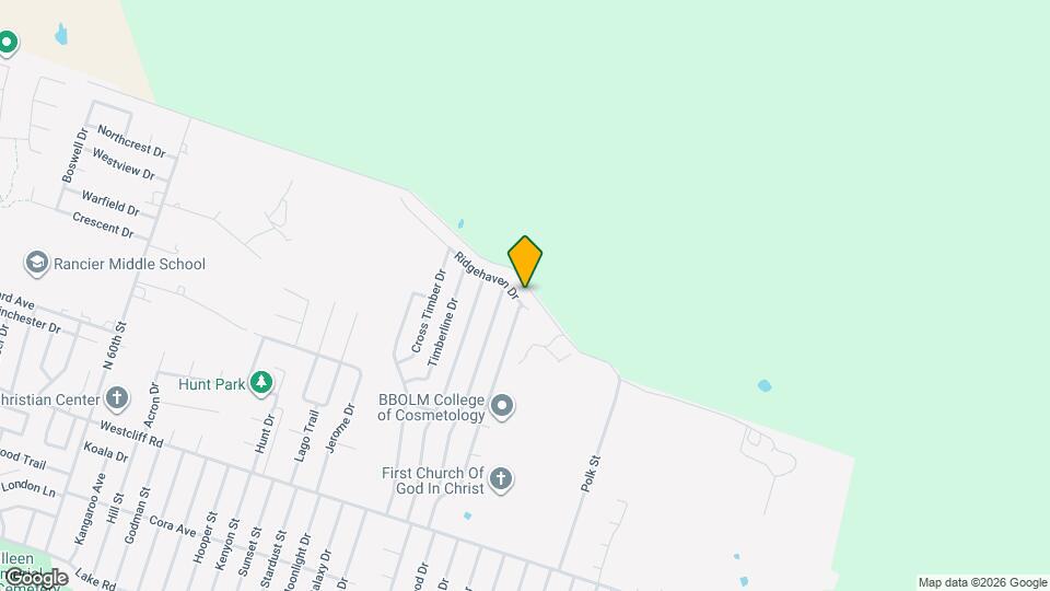 5009 Ridgehaven Dr Map and Location Details