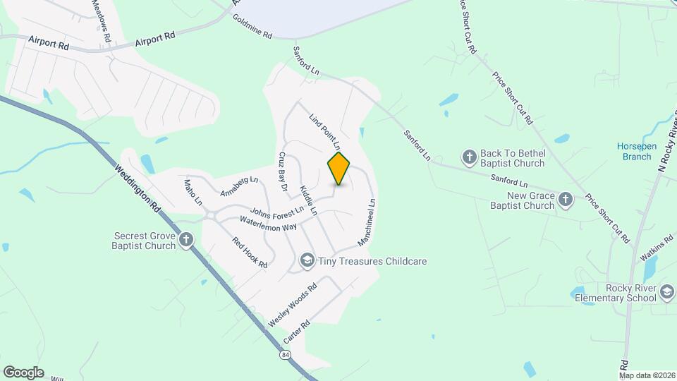 4604 Manchineel Ln Mapa y Detalles de la Ubicación