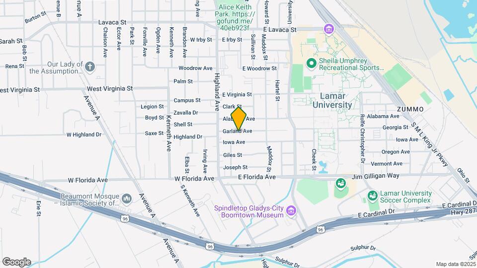 280 Garland St, Unit 280 Garland Map and Location Details