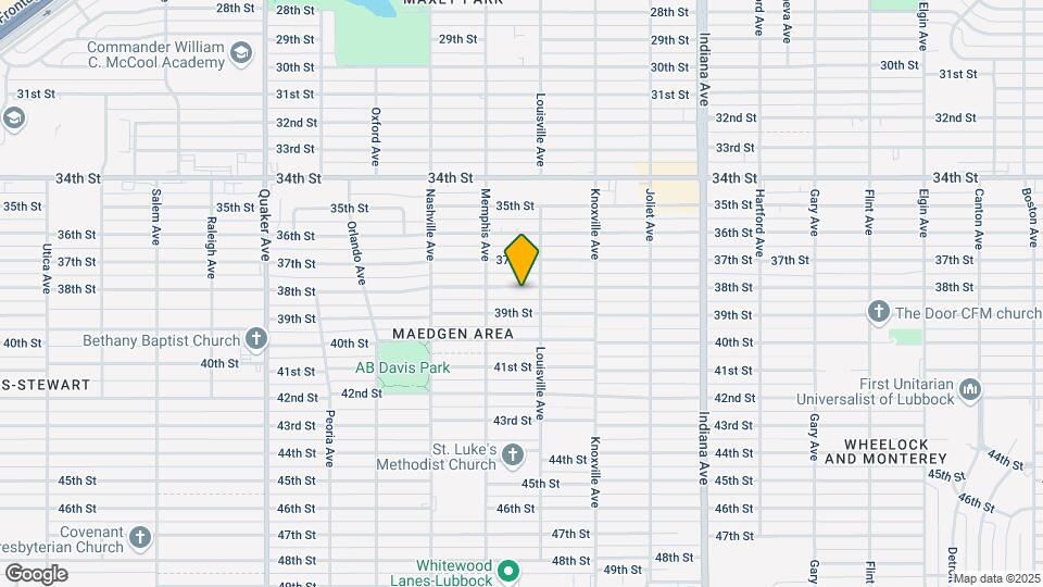 3705 38th St Map and Location Details